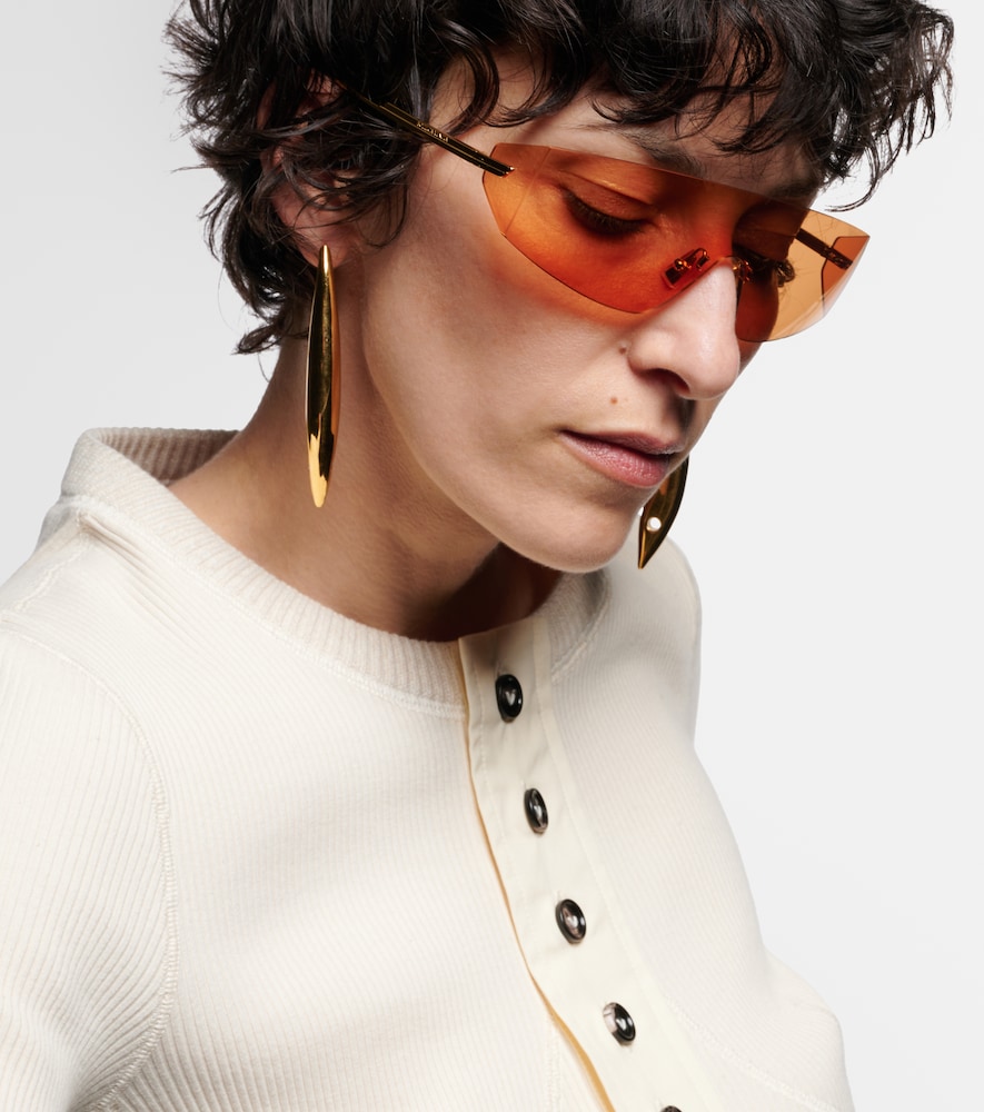  Bottega Veneta Bottega Veneta Sonnenbrille Futuristic 