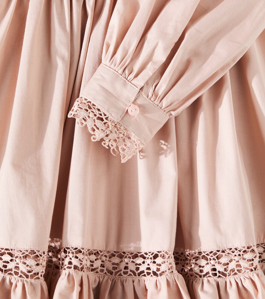  Petite Amalie Petite Amalie Kleid Aus Baumwollpopeline 