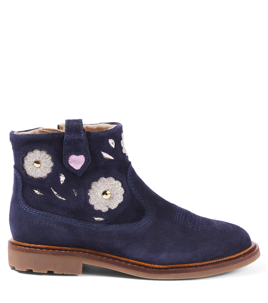  Pom D'api Pom D'api Sister Wendy Suede Ankle Boots 