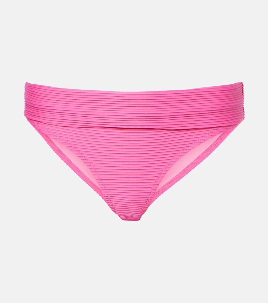 Heidi Klein Womens  Tulum Fold-over Bikini Bottoms In Pink