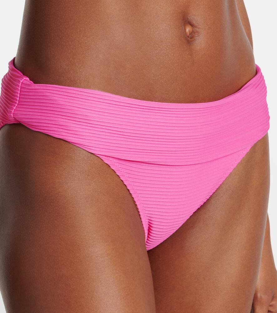 Heidi Klein Womens  Tulum Fold-over Bikini Bottoms In Pink
