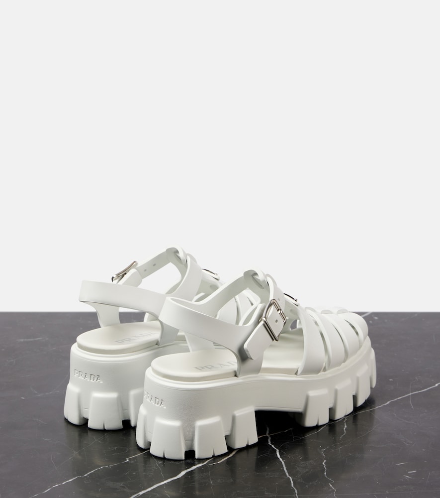  Prada Prada Plateausandalen Monolith 