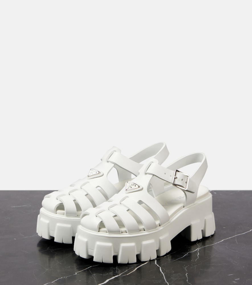  Prada Prada Plateausandalen Monolith 