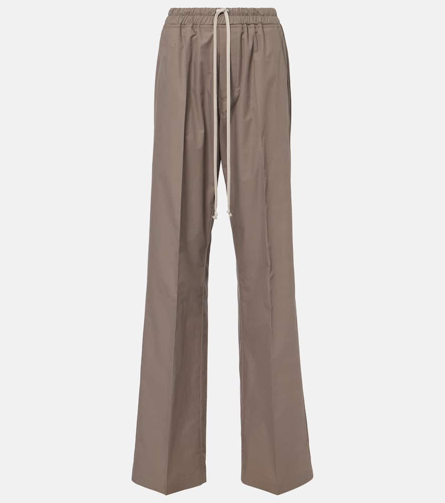 Dietrich cotton wide-leg pants