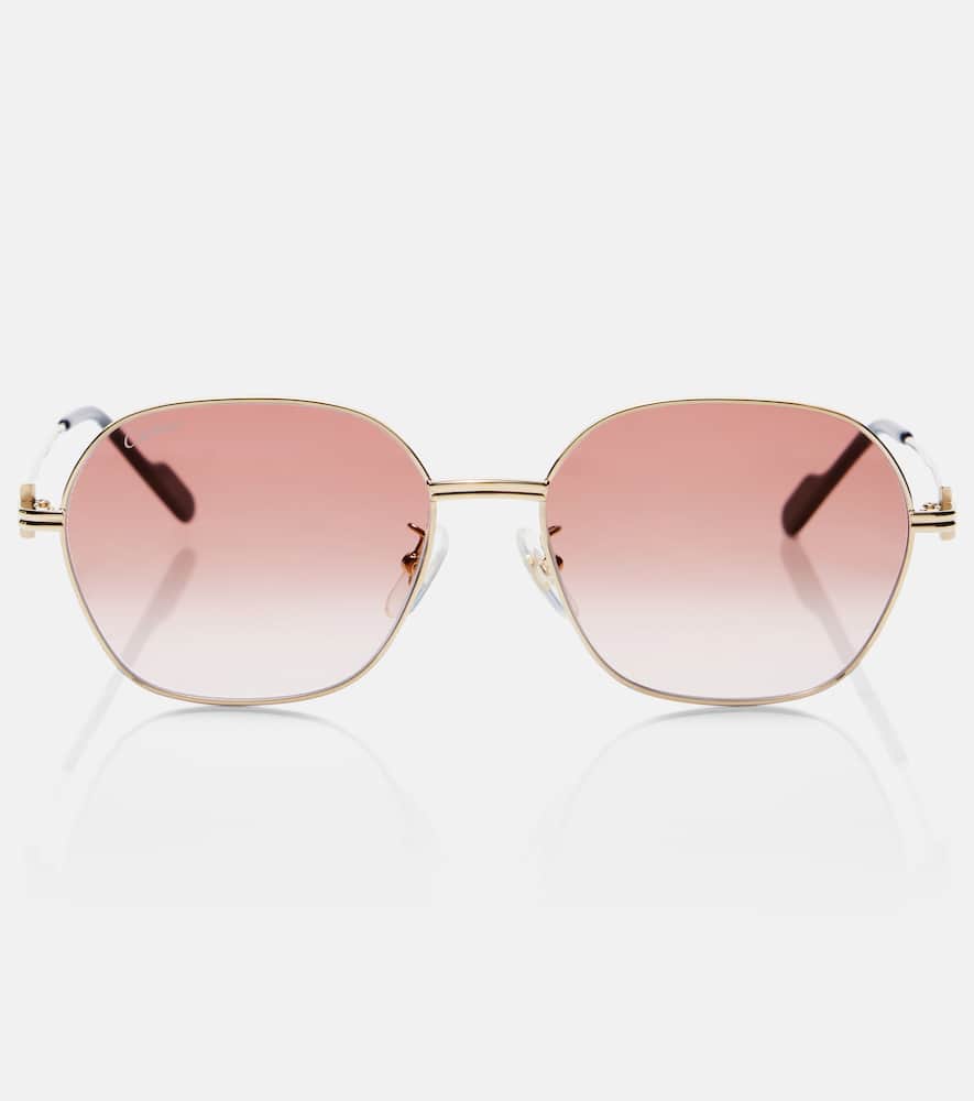 Première de Cartier oval sunglasses