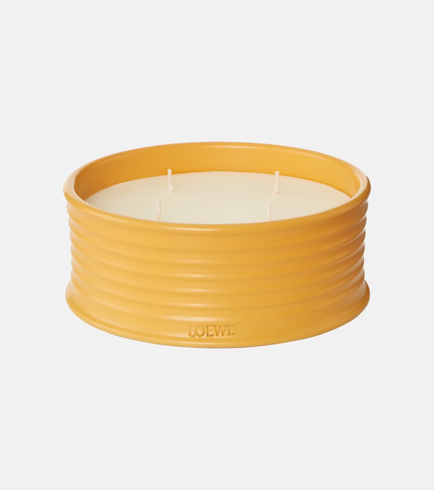Loewe Home Scents Vela De Exterior Ginger Amarillo Única