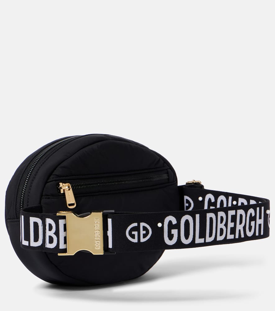 Goldbergh Tessare Logo Belt Bag In Black