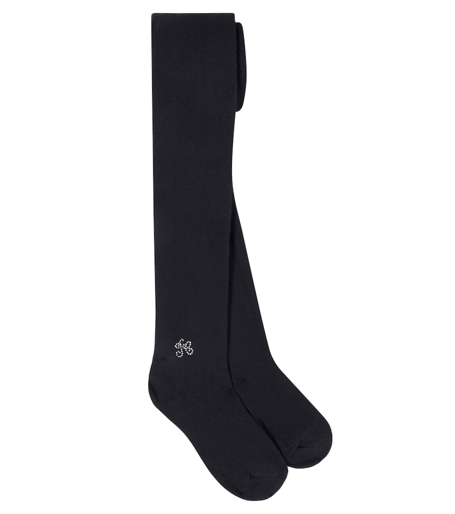 Tartine et Chocolat Cotton-blend tights