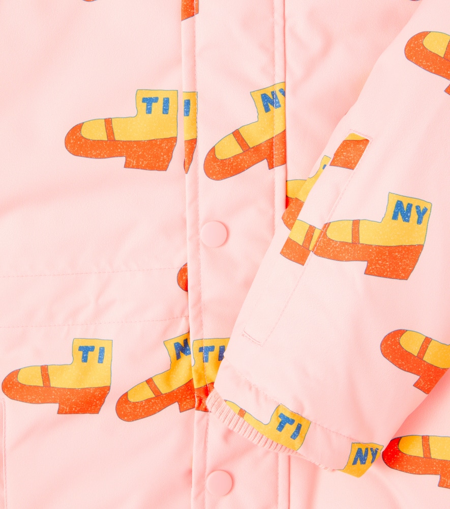 Tinycottons Printed Ski Jacket In Multi