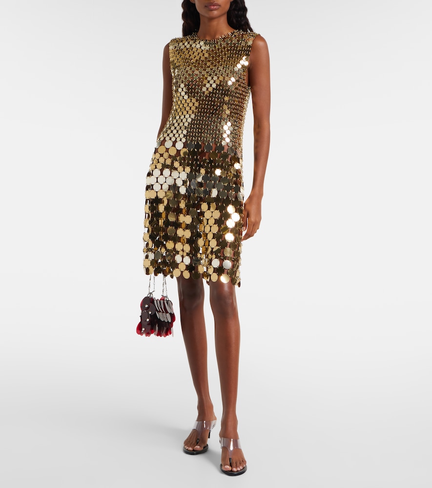 Rabanne Sparkle Disc minidress