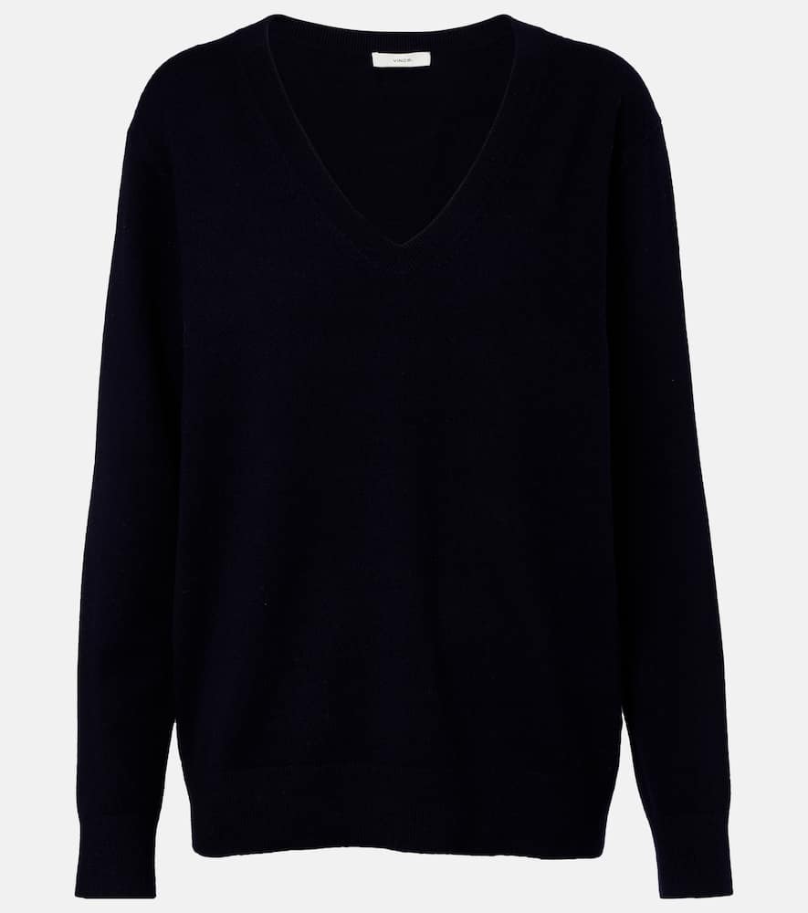 Vince Cashmere Sweater In Blue