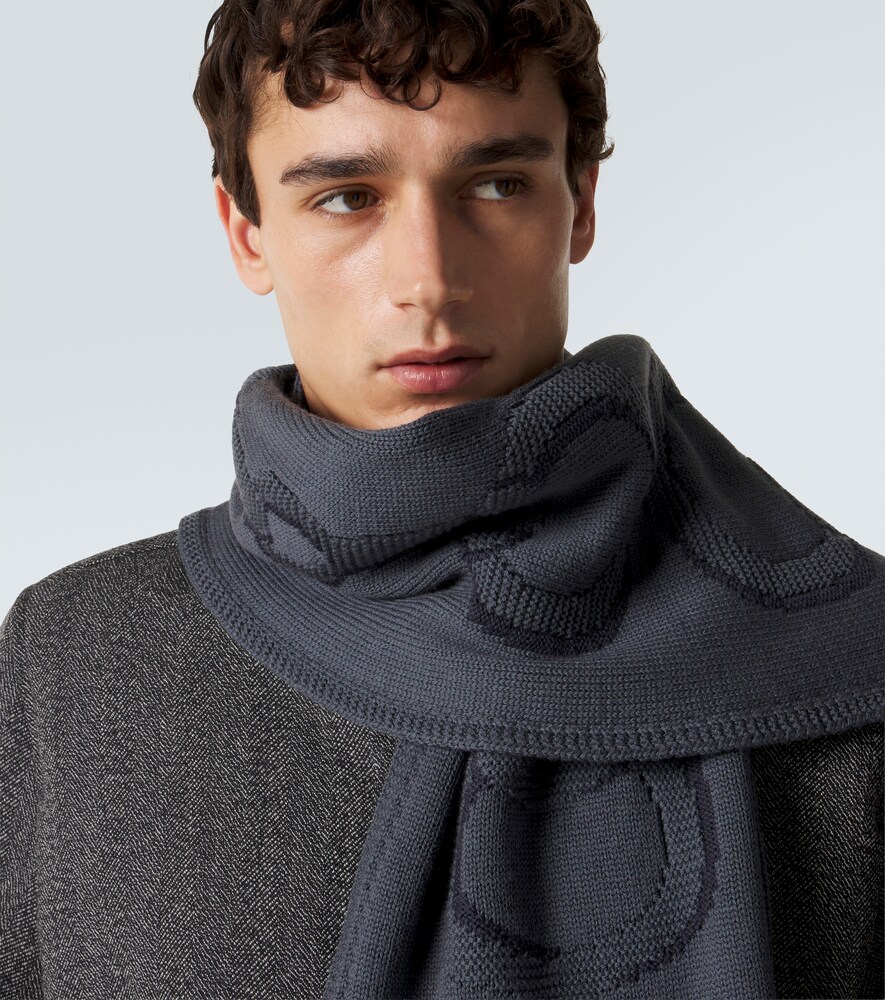  Gucci Gucci Schal Horsebit Aus Wolle 