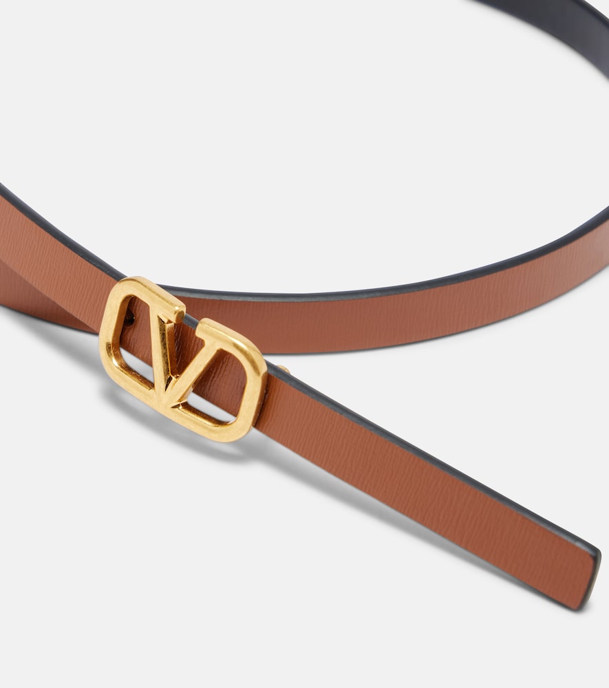  Valentino Garavani Valentino Garavani Gürtel Vlogo Signature Aus Leder 