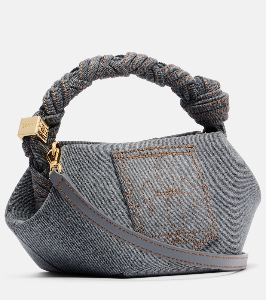  Ganni Ganni Bolso Bou Mini De Denim 