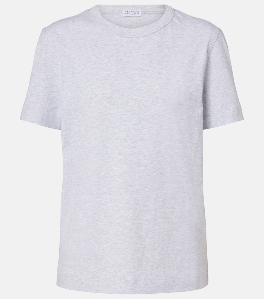 BRUNELLO CUCINELLI Brunello Cucinelli Cotton jersey T-shirt　Brunello Cucinelli コットンジャージー Tシャツ