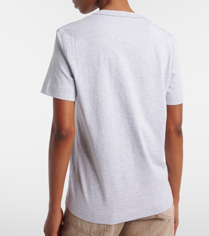  Brunello Cucinelli Brunello Cucinelli T-shirt Aus Baumwoll-jersey 