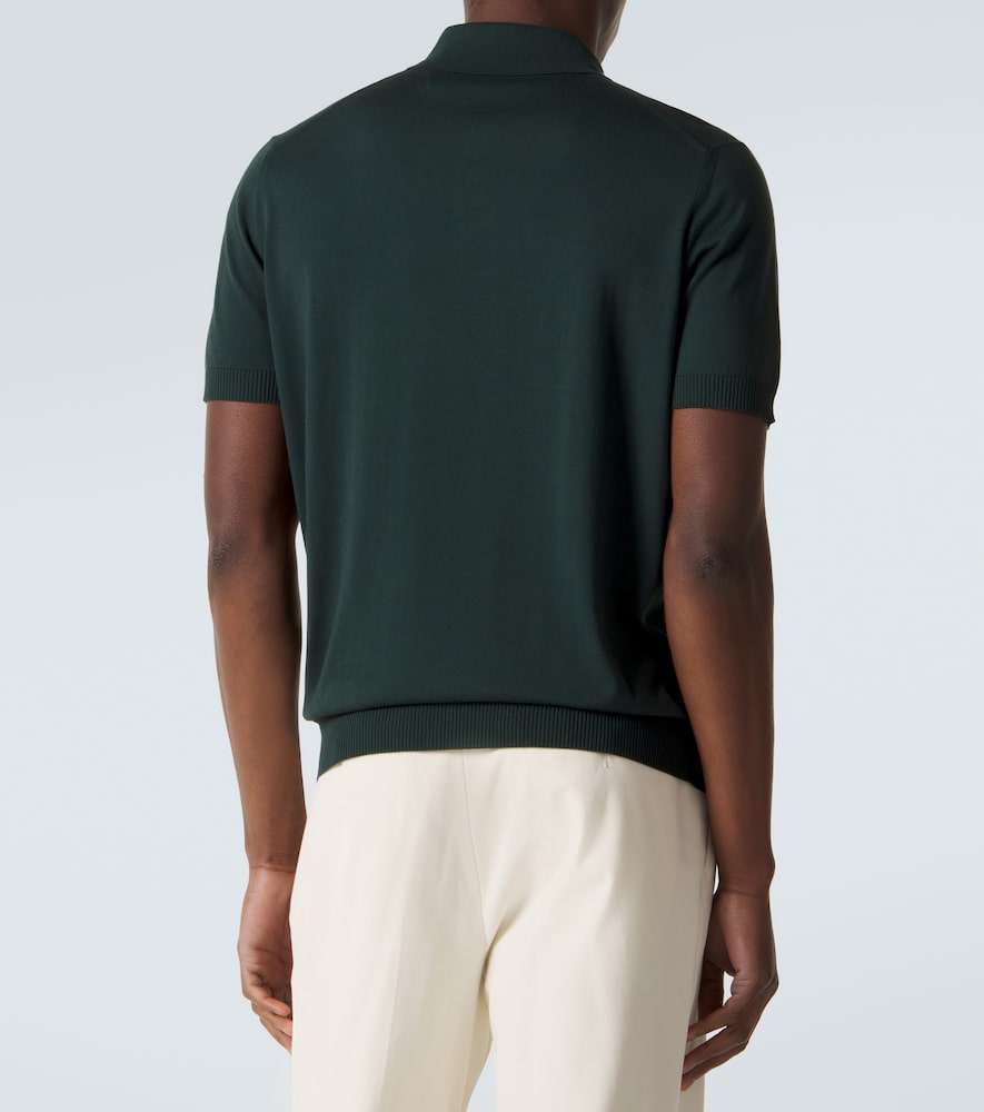  Dunhill Dunhill Polo De Algodón Y Seda 