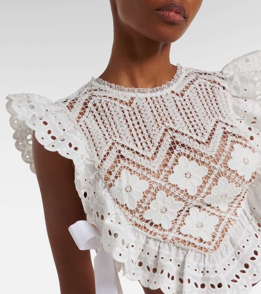 Ruffled Crop Top