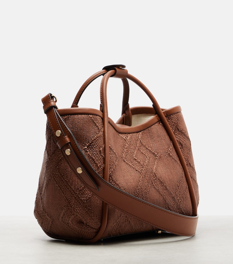  Max Mara Max Mara Henkeltasche Marin small Mit Leder 