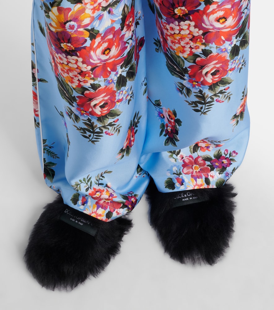 Dolce & Gabbana Shearling mules