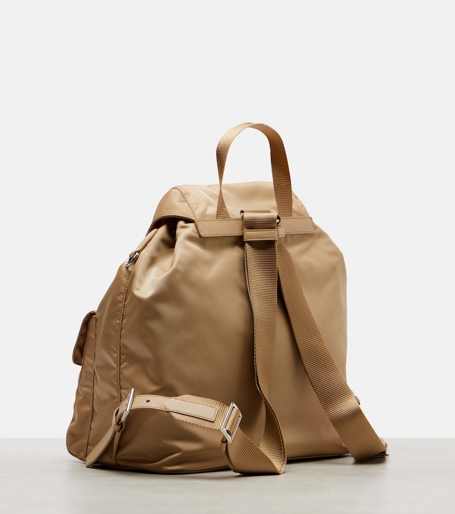  Prada Prada Rucksack Aus Re-nylon Mit Leder 
