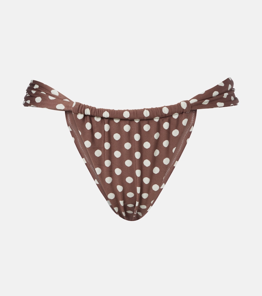 Montce Sandra polka-dot bikini bottoms