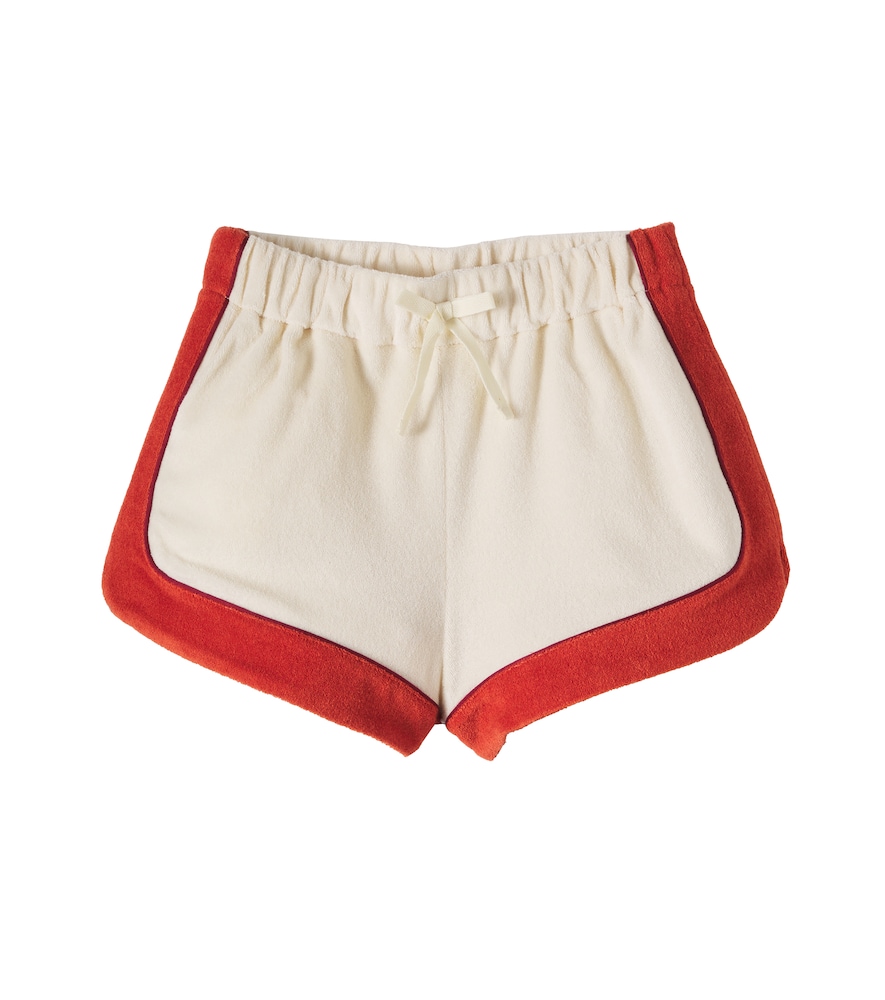 Zimmermann Cotton Terry Shorts In White