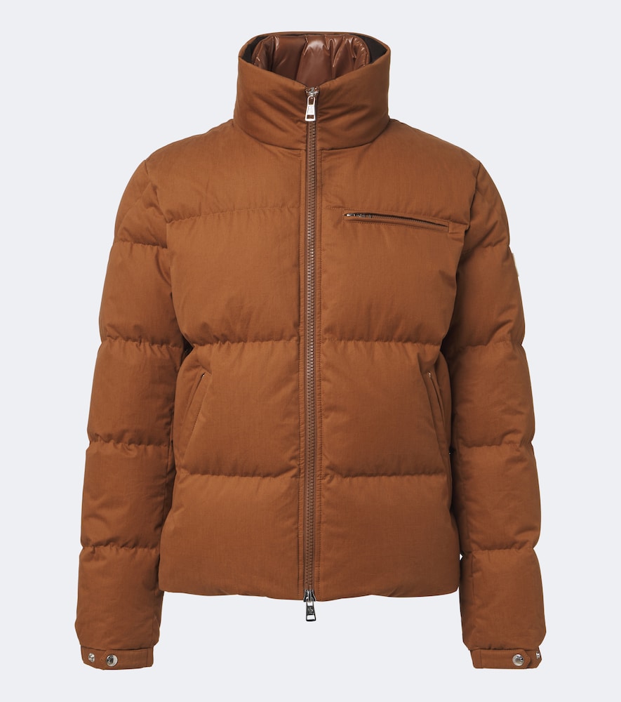 Moncler Men's Orange Cotton Down Jacket UK Size 40 - Mytheresa