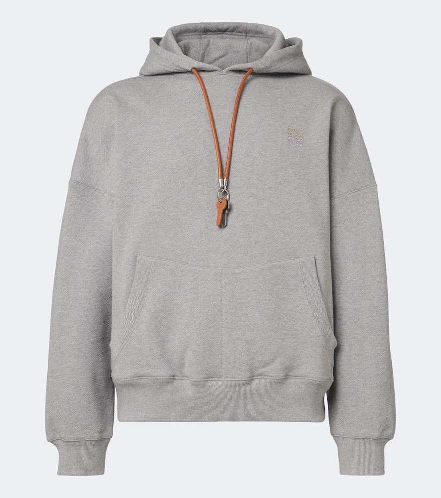 Felpa con cappuccio Anagram in cotone