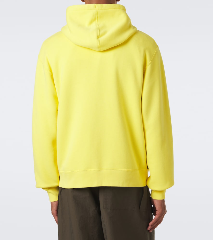 Printed Cotton Jersey Hoodie