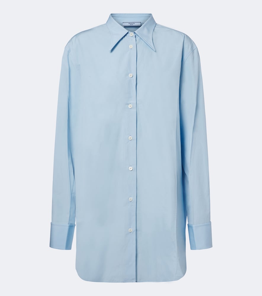 Oversized Cotton Poplin Shirt