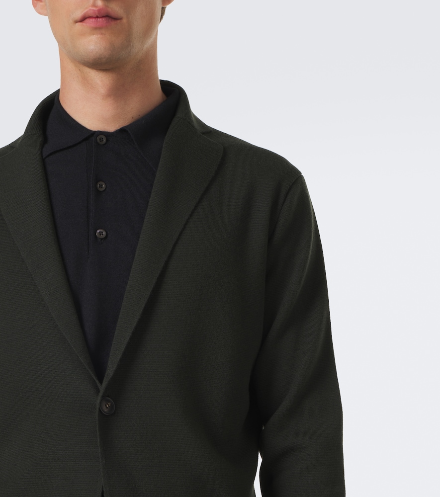 Knitted Wool Blazer
