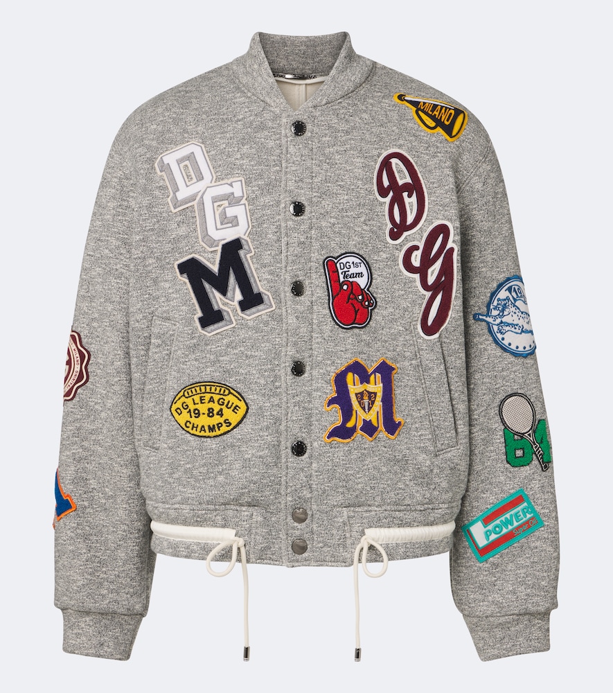 Collegejacke aus Baumwolle