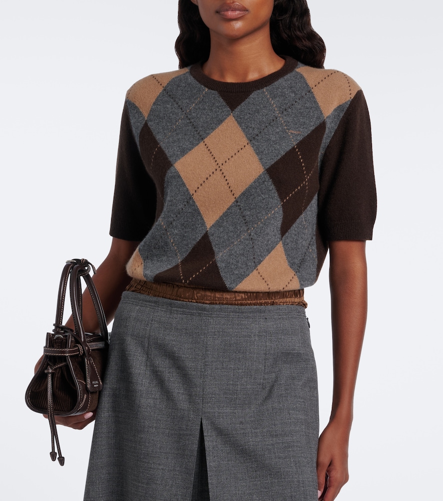 Argyle Cashmere Sweater