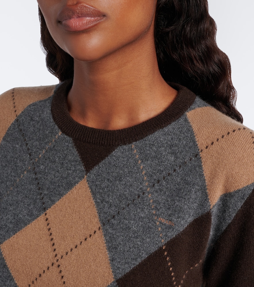 Argyle Cashmere Sweater