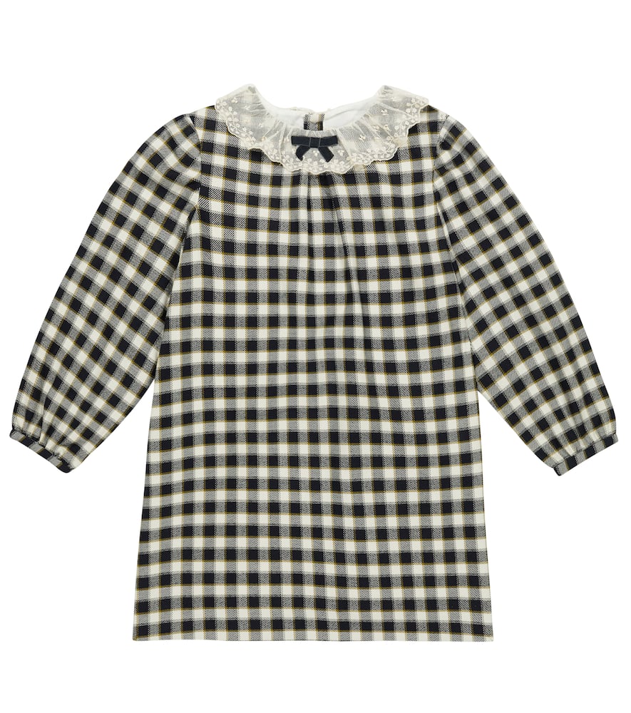 Bonpoint Baptistine checked cotton dress