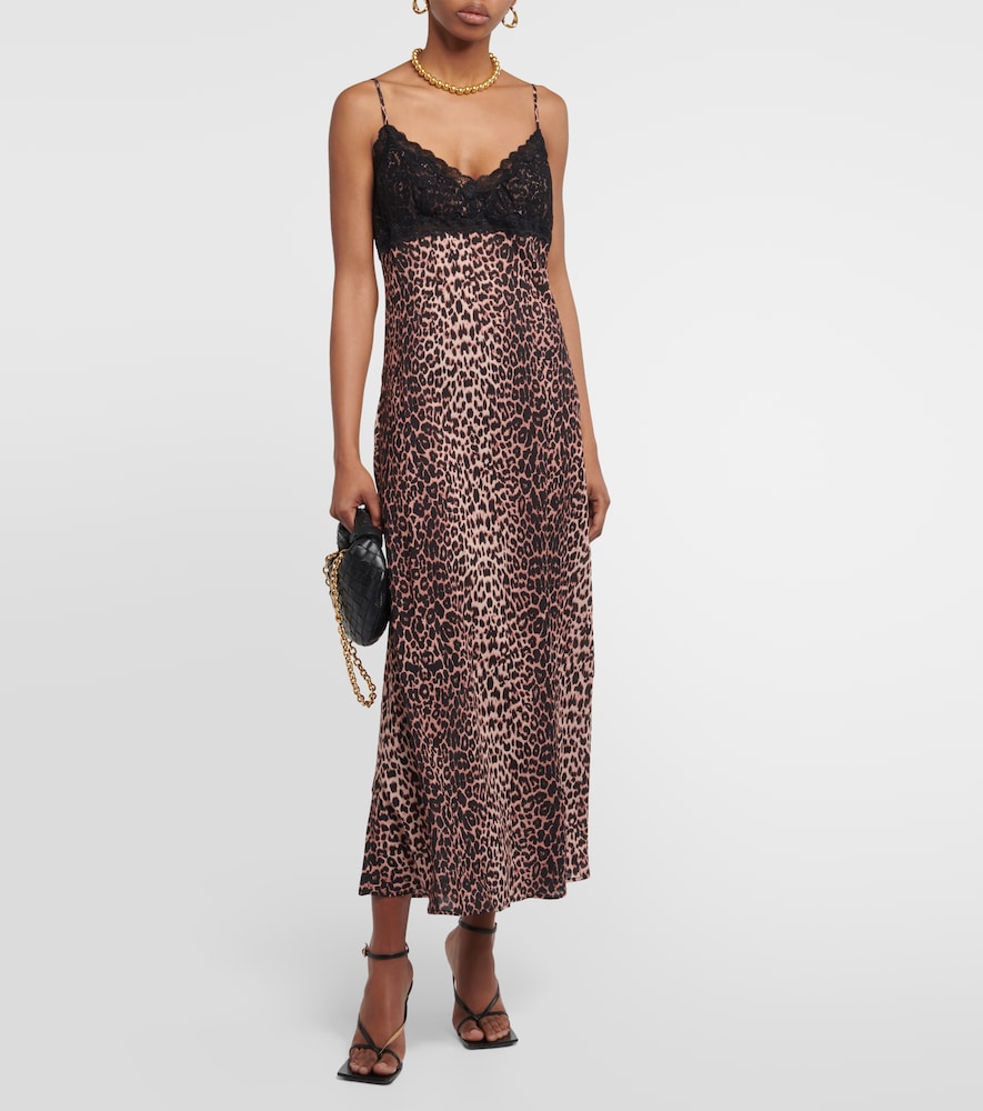  Rixo Rixo Bedrucktes Slipdress Attiya 