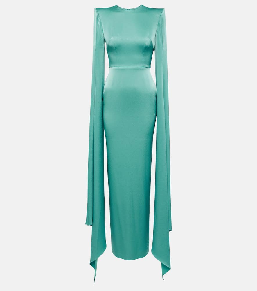 Alex Perry Bennett satin gown