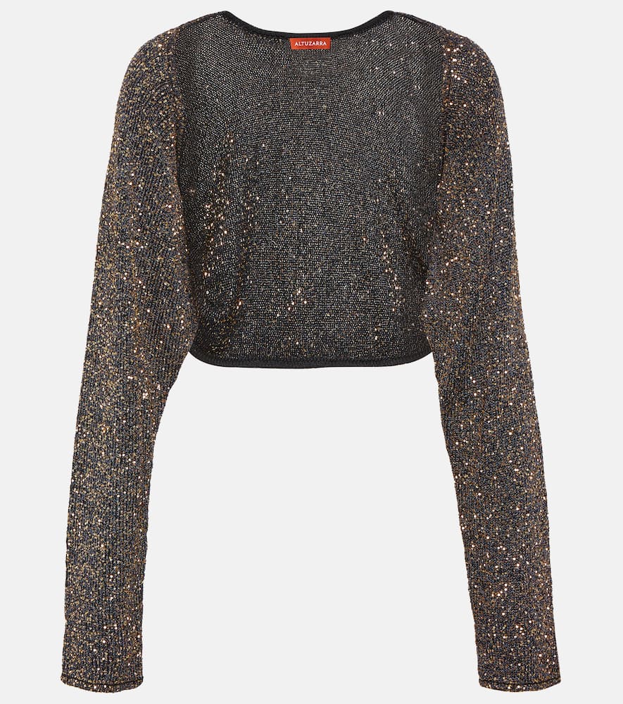 Altuzarra Alimia metallic knit sweater