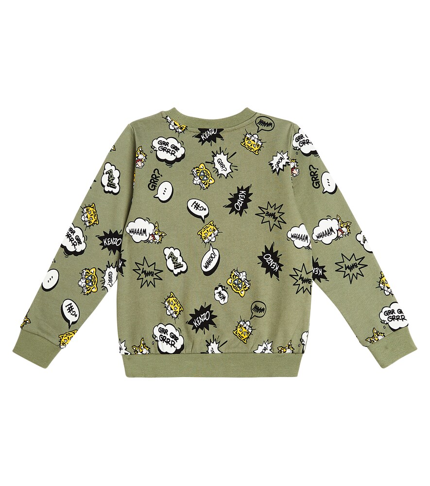 Kenzo Kids Kenzo Kids Bedrucktes Sweatshirt Aus Jersey 