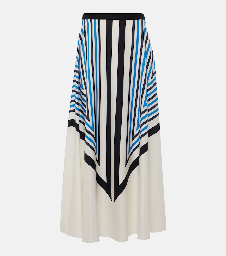 Joseph Cretto silk and cotton maxi skirt