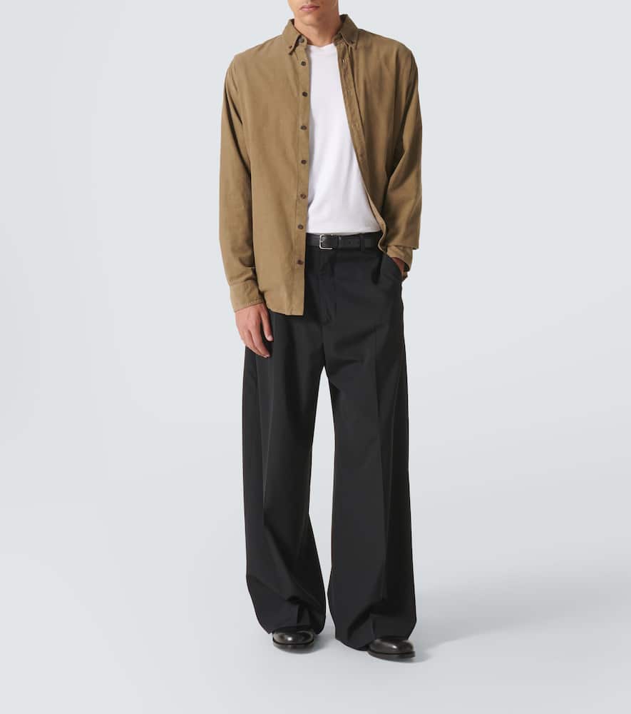 The Row Ruskin cotton shirt