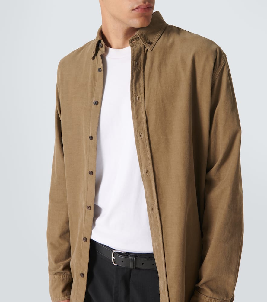 The Row Ruskin cotton shirt