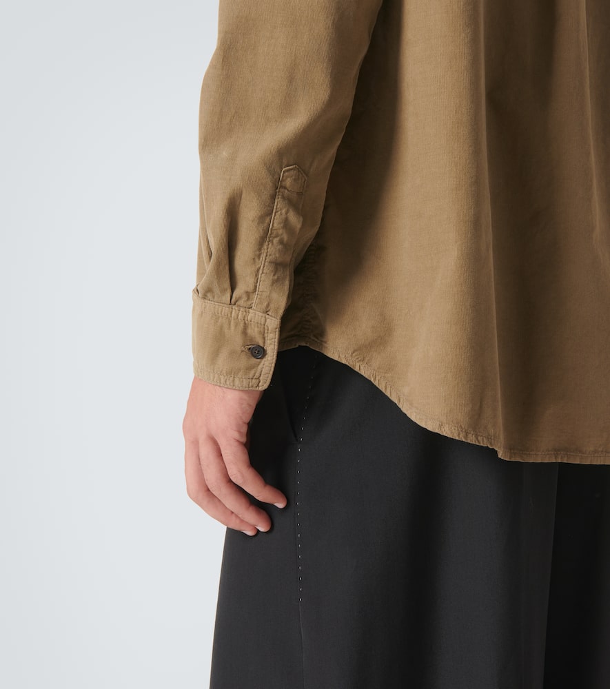 The Row Ruskin cotton shirt