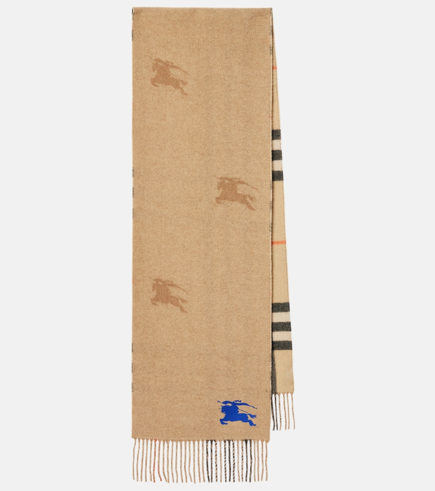 Burberry Check EKD cashmere scarf