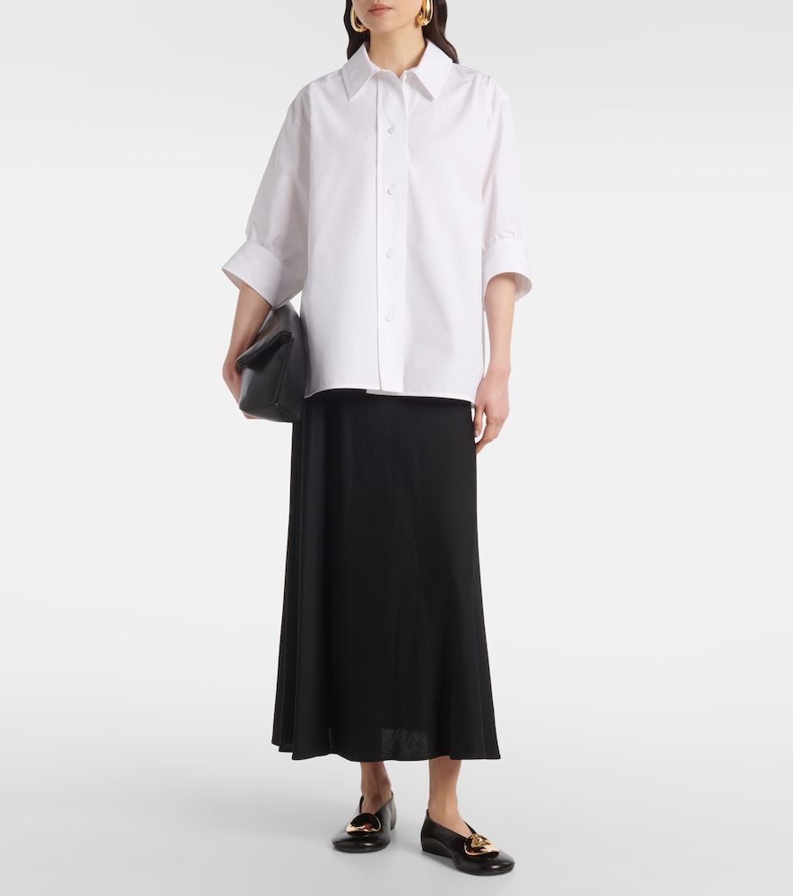 Leather Ballet Flats