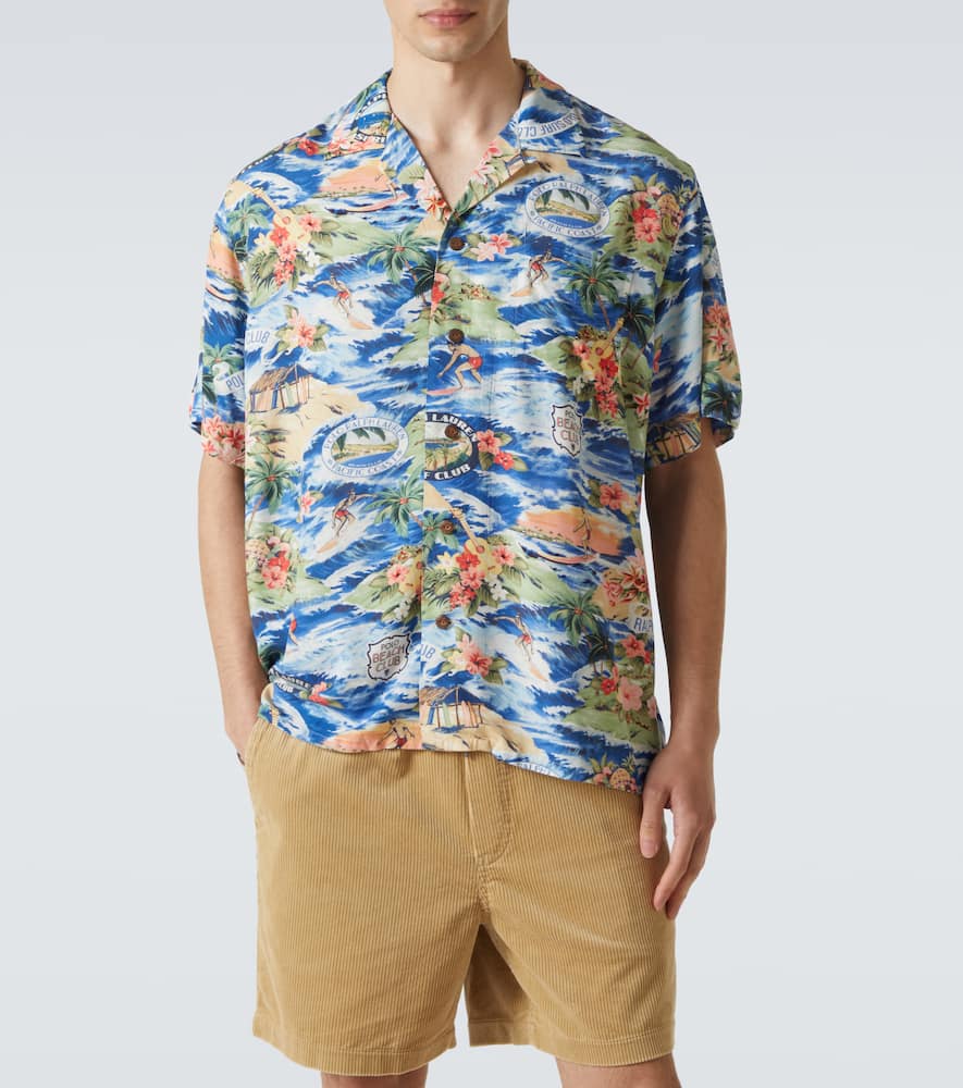 Polo Ralph Lauren Short Sleeve Tropical Print Lightweight Shirt