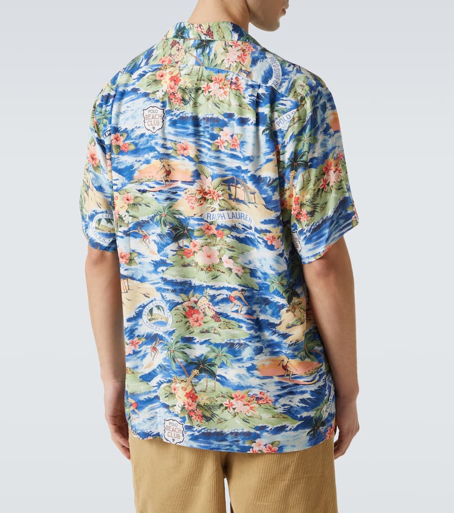 Polo Ralph Lauren Short Sleeve Tropical Print Lightweight Shirt