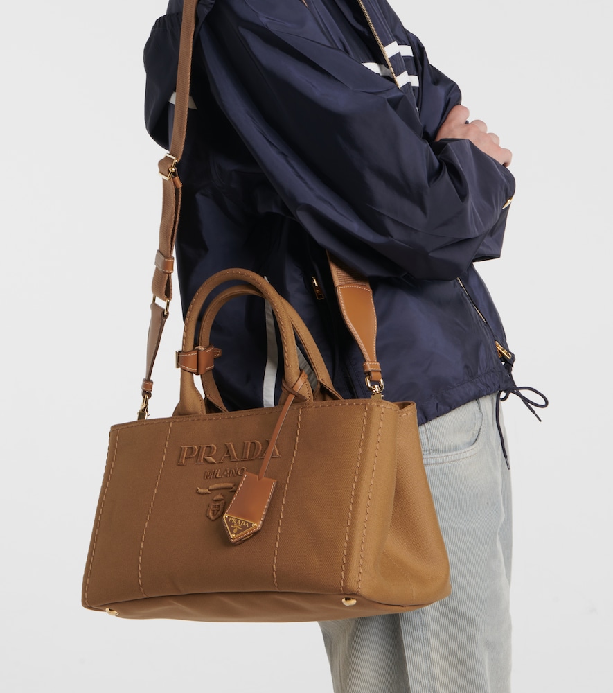 Prada Prada Jardinière Medium canvas tote bag