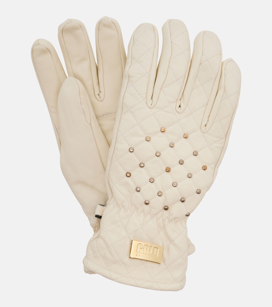 Goldbergh Gants de ski Glisten en cuir clous 210 €